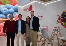 Stand de Onuba Fruit, una de las empresas de Huelva líderes en comercialización de frutos rojos. 